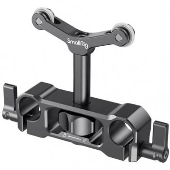 15mm Universal Lens Support – SmallRig Rod Mount, 1.2 V‑Adjust