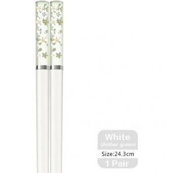 Baguettes de Ménage Sakura 24 cm – Alliage Ambre Aigh