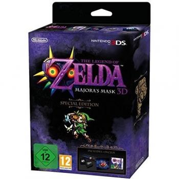 Refurbished: Zelda: Majora's Mask 3D Special Edition with Badge & Poster