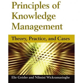 Vitalsource Technologies, Inc. Principles of Knowledge Management: Theory, Practice, and Cases