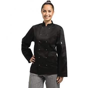 Whites Vegas Unisex Culinary Jacket Black L