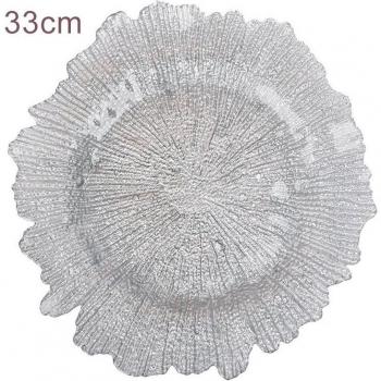 Fancy Irregular Glass Fruit Plate