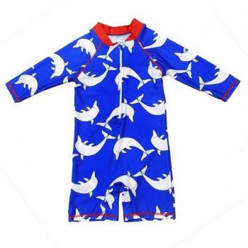 Jungen Badeanzug mit Delphin-Motiv