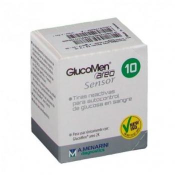 Tiras Reactivas Glucomen Areo Sensor 10 Unidades