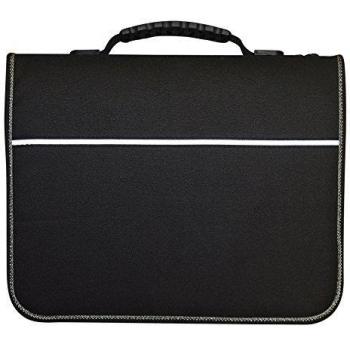 Nylon Quartz Portfolio with Rings