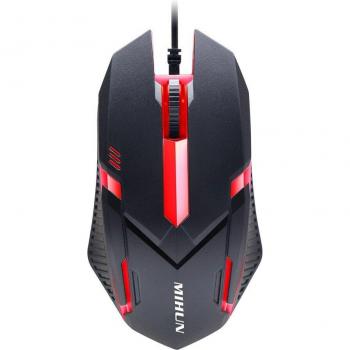 Business USB Wired Luminous Mouse for Notebooks