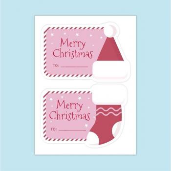Holiday Seal Labels for Envelopes