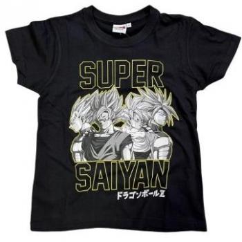 Camiseta Dragon Ball Super Saiyan Niños 3 Unidades