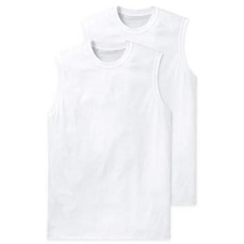 SCHIESSER Herren ärmelloses Shirt 2er-Pack weiß XXL