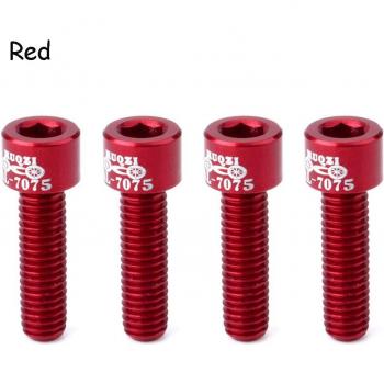 4 Pcs Hex Head Bolts for Bicycle Water Bottle Holder