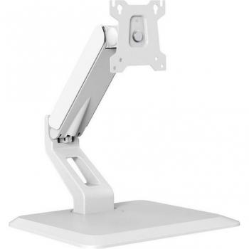 FlexDesk 1‑Display White Monitor Base