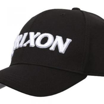 Gorra de Golf Srixon Tour, Hombre, Ajustable, Color Negro/Blanco