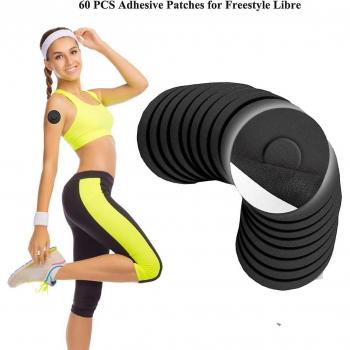 Protection de Capteur Frusde Hydro-Resistant – Patch Freestyle Libre Noir (10 pièces)