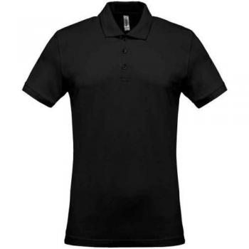 Kariban Herren Pique Poloshirt in Weiß
