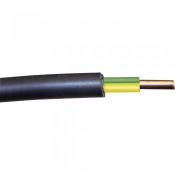 Cavo di messa a terra NYY 1 x 10 mm² Nero