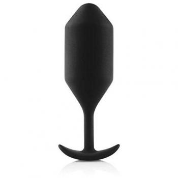 B-Vibe Snug Plug 4 XL Weighted Silicone Butt Plug 5 Inch