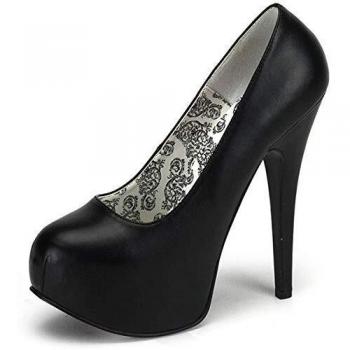Bordello Teeze-06, Damen Pumps, Schwarz, 40 EU (7 UK)