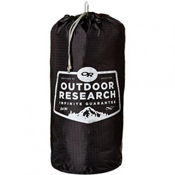 Outdoor Research 15‑Liter Schwarzer Rucksack – Grafikdesign