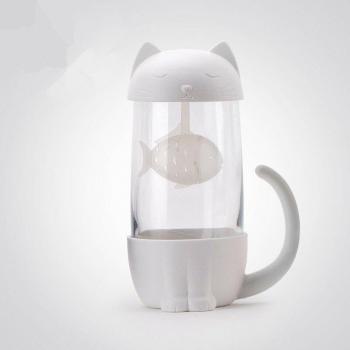Niedliche Katze Infuser Flasche für unterwegs