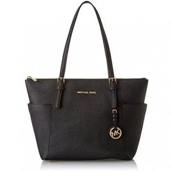 Michael Kors Jet Set Luxe Tote – Black Single‑Size