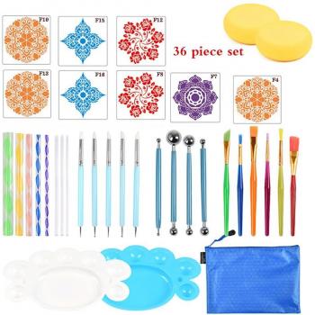 Set d’Art Mandala 36 Pièces