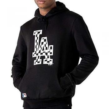 New Era MLB Infill Logo Hoodie (XS) – Men's Black Edition