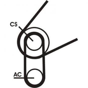 ContiTech V-Ribbed Belt Set 5PK716 ELAST T1