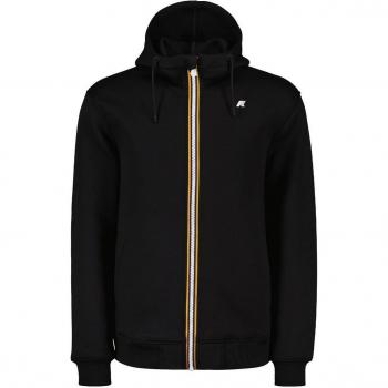 Felpa con Zip e Cappuccio Rainer Spacer Nera Uomo L