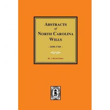 Abstracts of North Carolina Wills