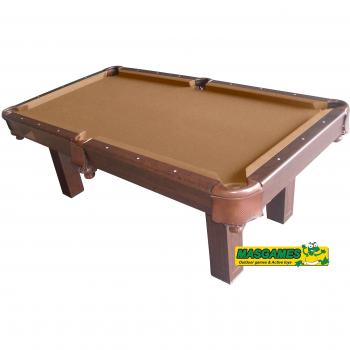 Mesa de billar americano Masgames Elegant Brown 7 pies