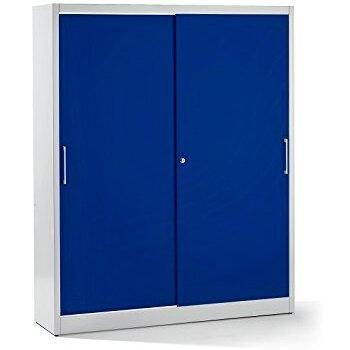 MAUSER 8-Shelf Light Sliding Wardrobe