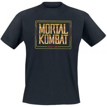 Mortal Kombat Insert Coins Hoodie – Männergröße XXL – Schieferblau
