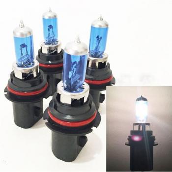 Ampoules de Phare 9007 Halogènes Super Blanches 12V 100/90W (2 pièces)