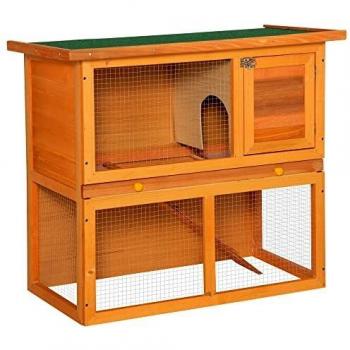 Rabbit Hutch and Wooden Guinea Pig Hutch