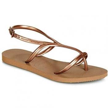 Havaianas Allure Sandali Rosa e Oro 33/34 Femmina