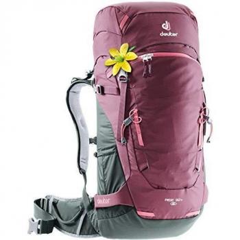 DEUTER Women's Rise 32+ SL Tagesrucksack, Maron-Ivy, Einheitsgröße