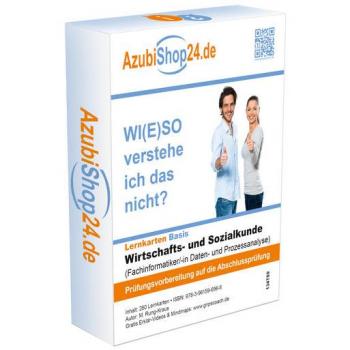 AzubiShop24 Lernkarten WISO Fachinformatiker Prüfungsvorbereitung