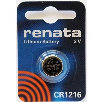 Renata CR 1216 Lithium Knopfzelle für Uhren