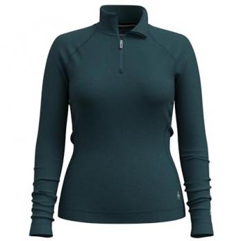 SmartWool Classic Thermal 1/4 Zip Damen – Twilight Blue Heather M
