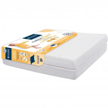 Materasso Pieghevole Ecru 60 x 120 cm per Bambini