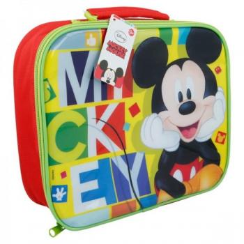 Bolsa para comida Mickey Mouse roja