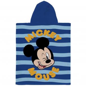 Disney Mickey Mouse Sea Stripe Kids Towel Poncho
