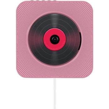 Wall-Mounted Bluetooth Boombox with CD Player and FM Radio