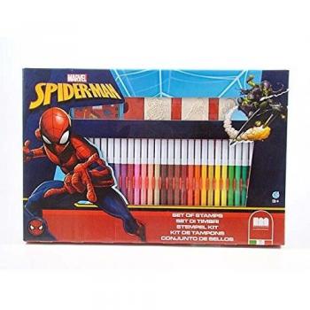 Spiderman Malset & Stempel Set (41 Teile) – Multiprint Edition