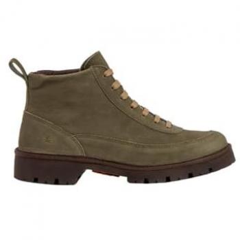 Botines de Piel 1485 Verde Art