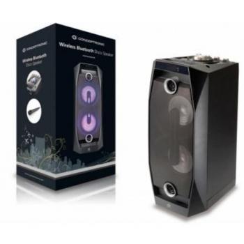 CONCEPTRONIC CSPKBTBASSDISCOB Kabelloser Disco‑Lautsprecher mit Bluetooth – Schwarz