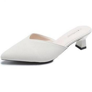 Zapato mujer deslizador rojo