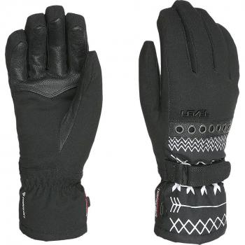 Primaloft® Level Gloves – Frauen‑Warmer für Wintersport, wasserabweisend, Schwarz, XS