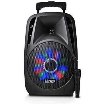 Enceinte mobile karaoké 8/20cm 300W LED RVB