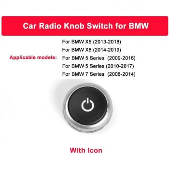 Interrupteur Audio BMW série 5 7 X5 X6 F02 F07 F10 F15 F16